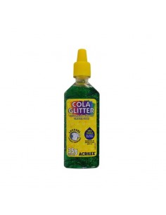 Pegamento Glitter 35g verde, ACRILEX