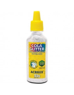 Pegamento Glitter 23g cristal, ACRILEX