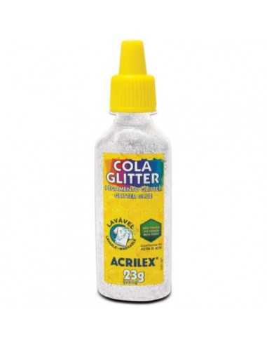 Pegamento Glitter 23g cristal, ACRILEX