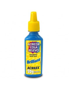 Pegamento Metalizado - Azul 20 ML | Jobbi