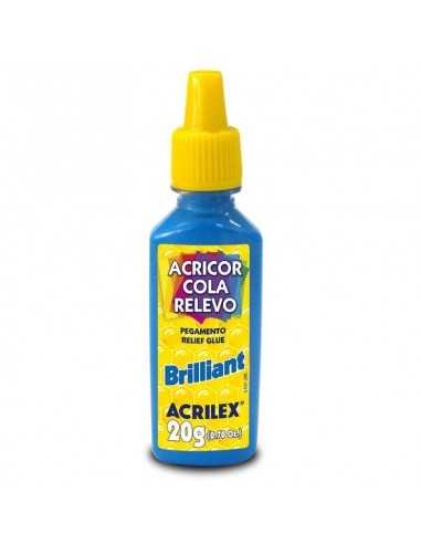 Pegamento Metalizado - Azul 20 ML | Jobbi