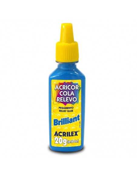 Pegamento Metalizado - Azul 20 ML | Jobbi