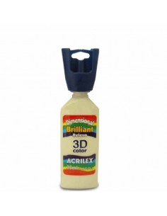 Dimensional relieve 3D color brillante Marfil 35ML, ACRILEX