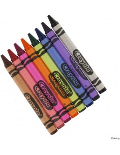 Caja de crayones 8 uds, CRAYOLA
