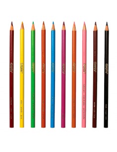Lápices de colores largos 12uds, CRAYOLA