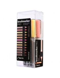 Brushmarker PRO Skin Colours 12uds, KARIN
