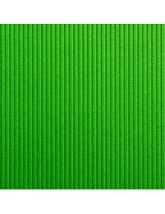 Cartulina corrugada verde claro