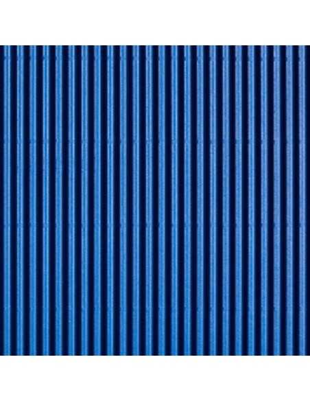Catón corrugado azul