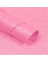 Goma eva glitter rosa claro  50 x 70 cm