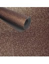 Goma eva glitter  50 x 70 cafe