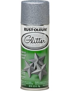 Pintura Aerosol Glitter Brillantina, RUST OLEUM