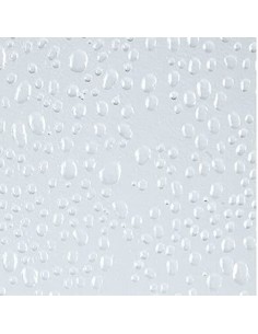 Poliestireno transparente gotas