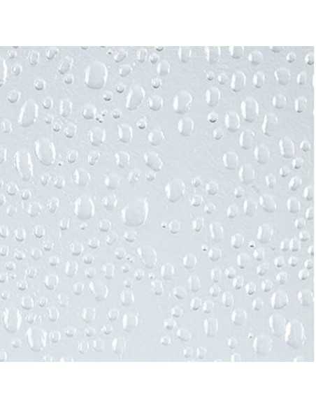 Poliestireno transparente gotas