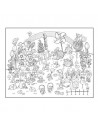 Poster para colorear  80 x 100, MAPED
