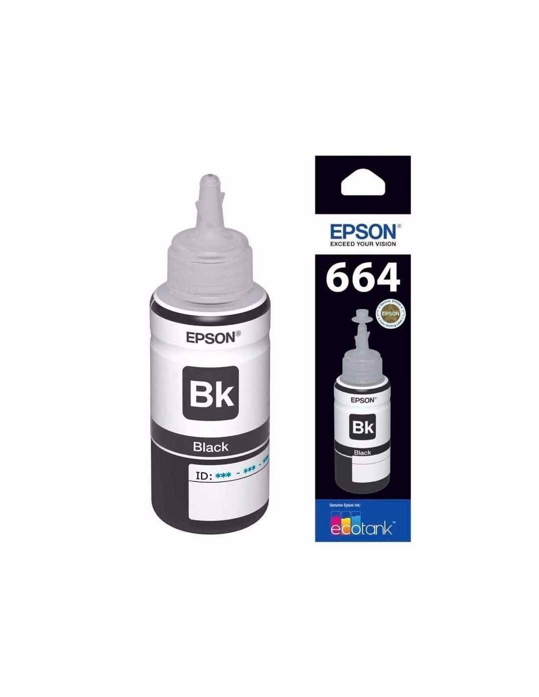 Tinta negra para Epson 70ml.