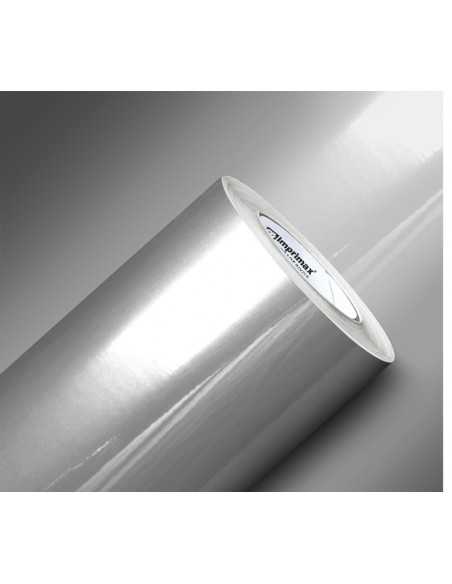 Rollo de vinil color max Plata 050x2.5mts