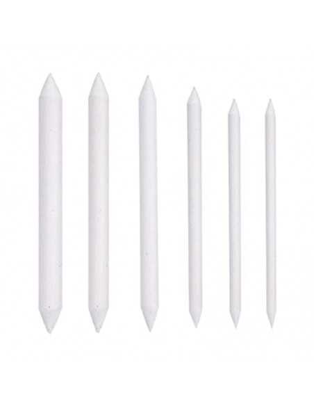 Set de esfuminos de papel de 6 piezas