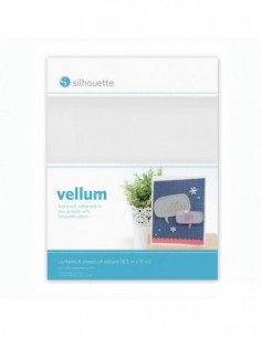 SILHOUETTE - VELLUM Adhesivo 6 Hojas