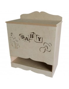 Porta pañales láser 24x13x29cm