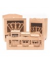 Kit baby  corona 6 pzs 50x19x25 cm