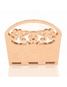 Porta servilleta cesta láser 12x4x9.5 cm