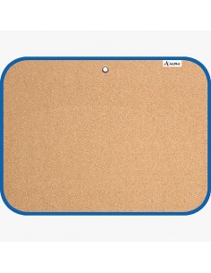 Pizarra de Corcho 30x40cm Azul ALFRA