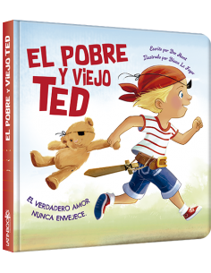 Libro Luna Azul, Creciendo - El pobre y el viejo  Ted, Latinbook