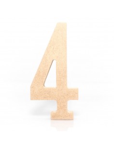 Número 4 MDF