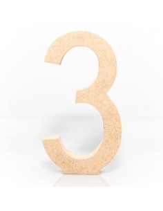 Número 3 MDF