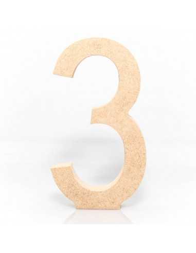 Número 3 MDF