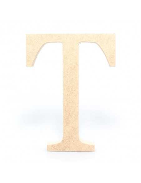 Letra T MDF 18cm