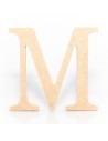 Letra M MDF 18cm