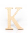 Letra K MDF 18cm