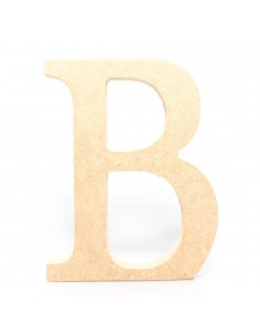 Letra H MDF 18 cm