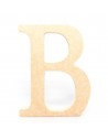 Letra H MDF 18 cm