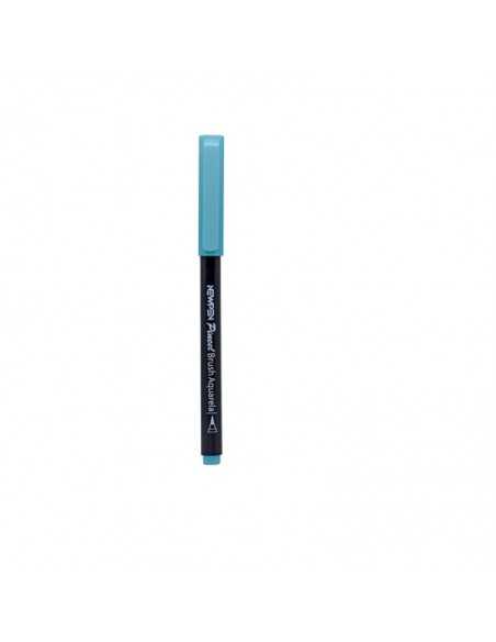 Set de rotuladores 12 uds Brush Pen azul ciano, NEWPEN