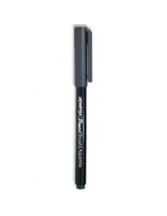 Set de rotuladores 12 uds Brush Pen Gris grafito, NEWPEN