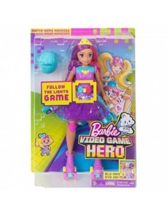 Héroe de video juego c/luz, BARBIE