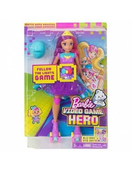 Héroe de video juego c/luz, BARBIE