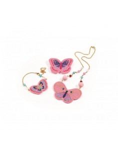 Joyas Bordadas de flores, DJECO