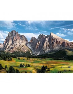 Rompecabezas la cima de los Alpes de 1000 piezas, CLEMENTONI