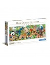 Rompecabezas Wildlife de Clementoni | Jobbi
