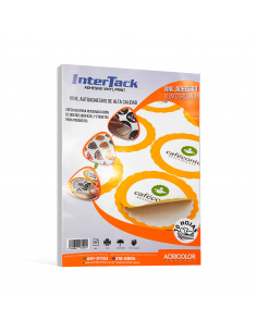 Vinil Adhesivo imprimible Brillante A4, 10 hojas