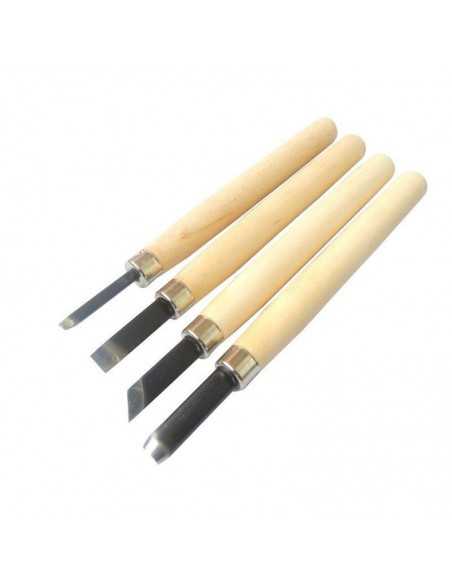 Herramienta p/moldear arcilla 4 set