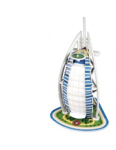 Rompecabezas 3D Burí al Arab, MAGIC PUZZLE