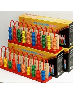 Juego didáctico Abaco de madera