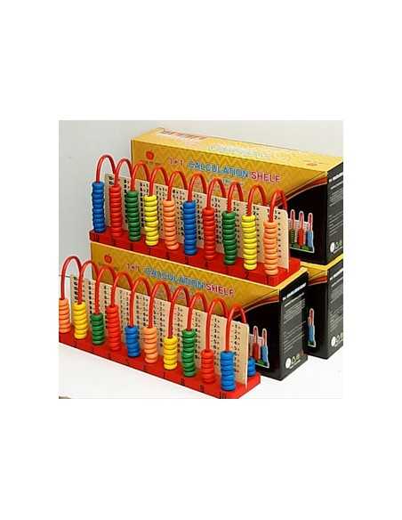 Juego didáctico Abaco de madera