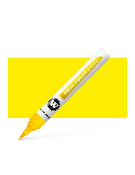Rotulador punta pincel amarillo primario, MOTOLOW