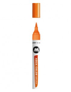 Rotulador punta pincel naranja, MOLOTOW