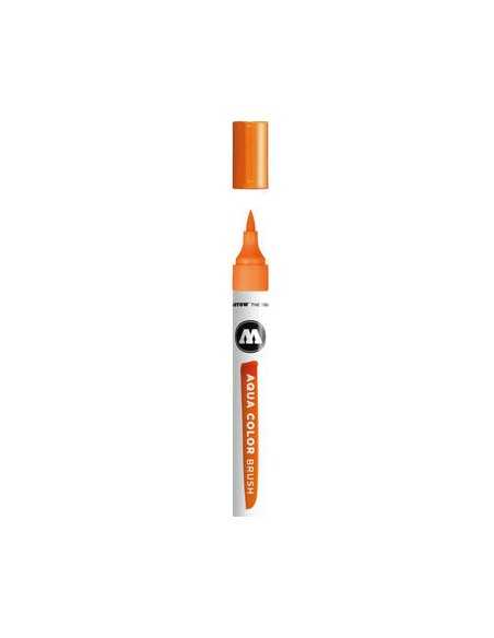 Rotulador punta pincel naranja, MOLOTOW